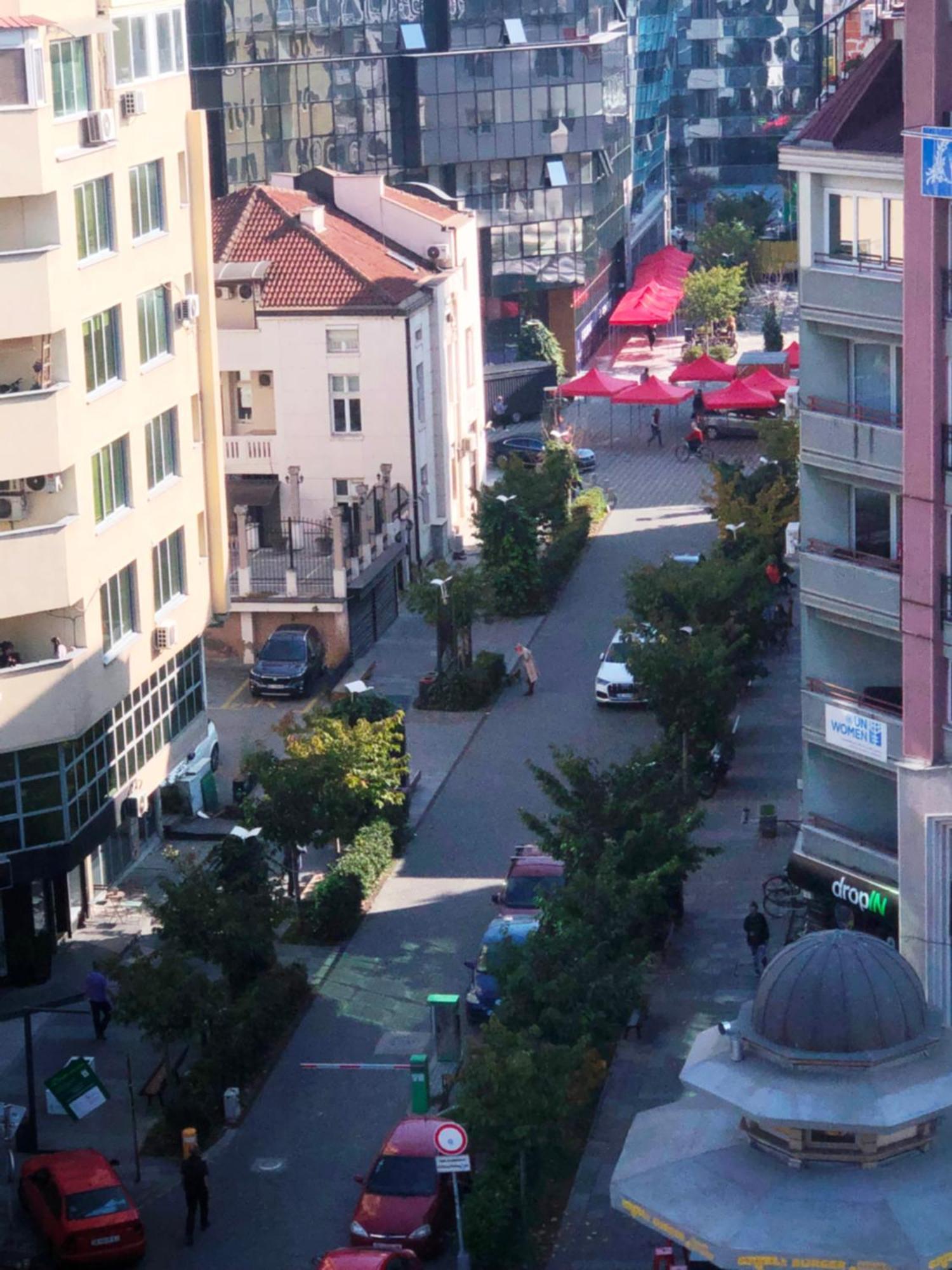 Hotel Room City Square With Great View No Parking Skopje Buitenkant foto